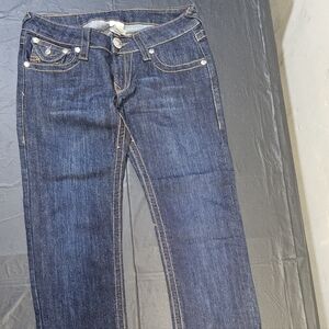 True Religion Dark Blue Straight Jeans